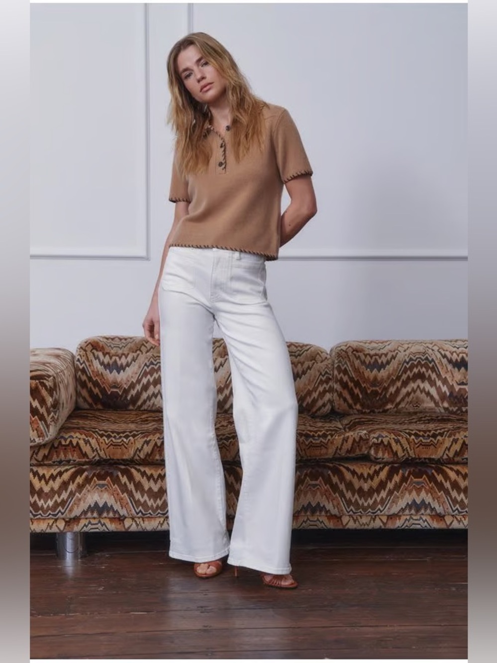 NWT - Frame Le Slim Palazzo Modernist Pocket